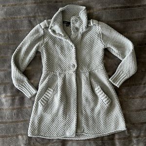 Gap Girls Light Gray long Sweater